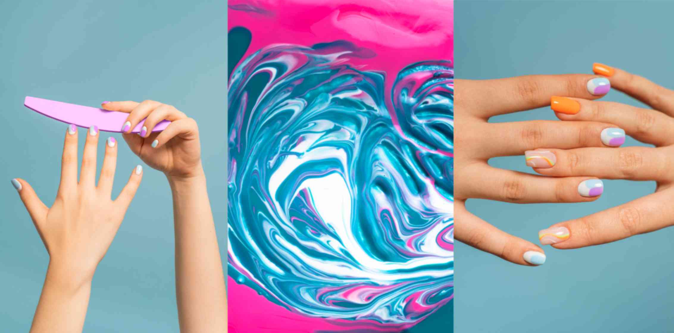 Iridescent Nails